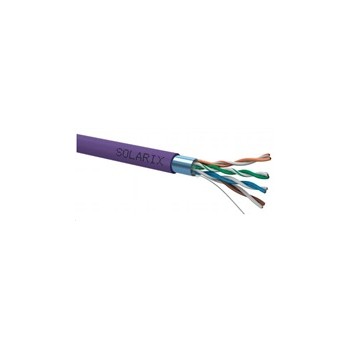 Instalační kabel Solarix FTP, Cat5E, drát, LSOH, box 305m SXKD-5E-FTP-LSOH