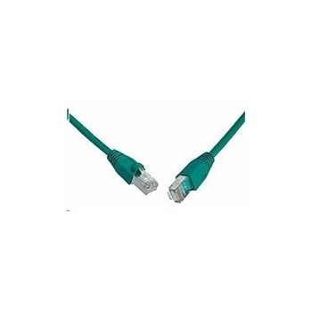 Solarix Patch kabel CAT5E SFTP PVC 20m zelený snag-proof C5E-315GR-20MB