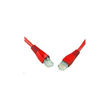 Solarix Patch kabel CAT6 UTP PVC 10m červený snag-proof C6-114RD-10MB