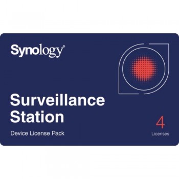 Synology Surveillance Device License Pack - 4 Lizenzen