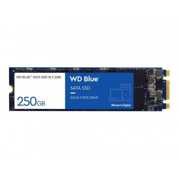 WD Blue 3D NAND SATA SSD WDS250G2B0B - Solid-State-Disk - 250 GB - SATA 6Gb/s