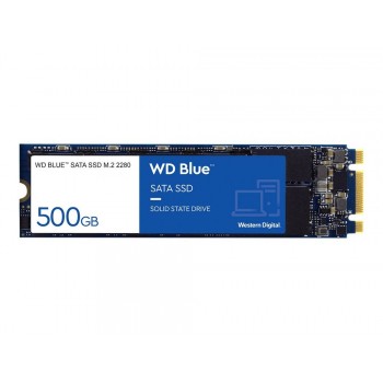 WD Blue 3D NAND SATA SSD WDS500G2B0B - Solid-State-Disk - 500 GB - SATA 6Gb/s