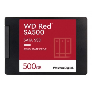 WD Red SA500 NAS SATA SSD WDS500G1R0A - Solid-State-Disk - 500 GB - SATA 6Gb/s