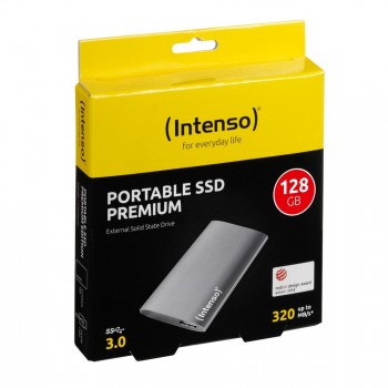 Intenso Premium externe SSD - 128 GB - USB 3.0 - Grau