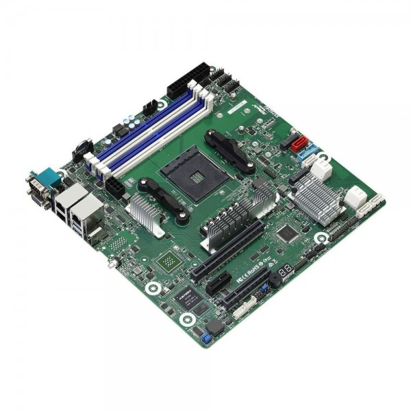 ASRock Mainboard X570D4U - Micro ATX - Socket AM4 - AMD X570 ASRock Mainboard X570D4U - Micro ATX - Socket AM4 - AMD X570