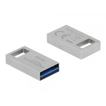 Delock USB-Stick 54069 - USB 3.2 Gen 1 - 16 GB - Silber