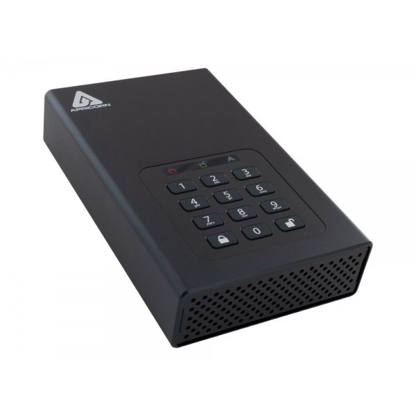 Apricorn Aegis Padlock DT ADT-3PL256F-2000 - Festplatte - 2 TB - USB 3.0 Apricorn Aegis Padlock DT ADT-3PL256F-2000 - Festplatte - 2 TB - USB 3.0