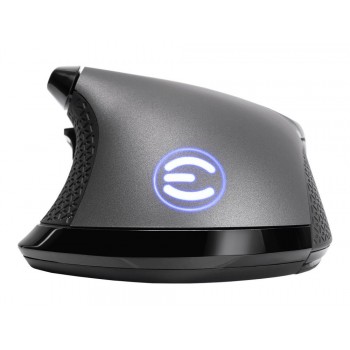 EVGA X20 - Maus - USB, Bluetooth, 2.4 GHz - Grau
