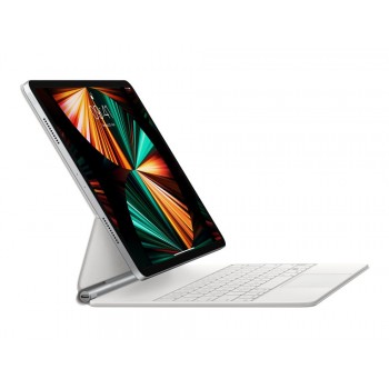 Apple Tastatur und Foliohülle Magic Keyboard - iPad Pro (5. Generation) - 32.77 cm (12.9") - Weiß
