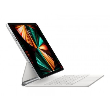 Apple Tastatur und Foliohülle Magic Keyboard - iPad Pro (5. Generation) - 32.77 cm (12.9") - Weiß