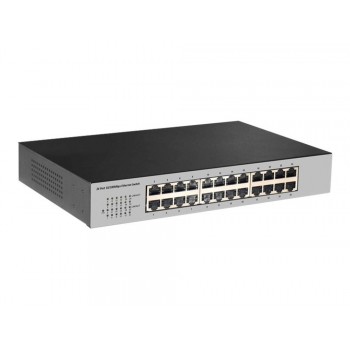 DIGITUS Professional Fast Ethernet N-Way Switch DN-60021-2 - Switch - 24 Anschlüsse - unmanaged - an Rack montierbar