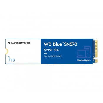 WD Blue SN570 NVMe SSD WDS100T3B0C - Solid-State-Disk - 1 TB - PCI Express 3.0 x4 (NVMe)