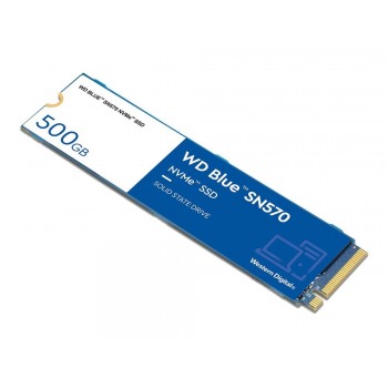 WD Blue SN570 NVMe SSD WDS500G3B0C - Solid-State-Disk - 500 GB - PCI Express 3.0 x4 (NVMe)