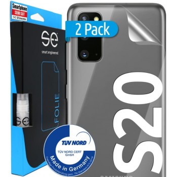 smart engineered 2x3D Back Protector for Samsung Galaxy S20 transparent