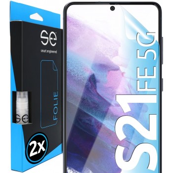 smart engineered 2x3D Screen Protector for Samsung Galaxy S21FE 5G transparent