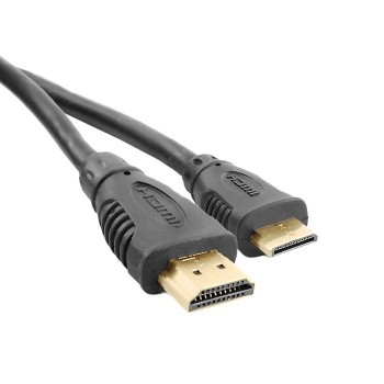 Kabel HDMI A męski mini HDMI C męski 1.8m
