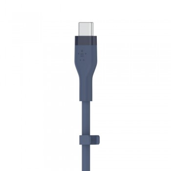 Kabel BoostCharge USB-C do Lightning silikonowy 3m, niebieski