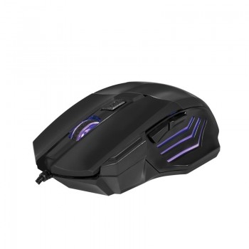 Optyczna mysz gamingowa 2400 dpi, Czarna