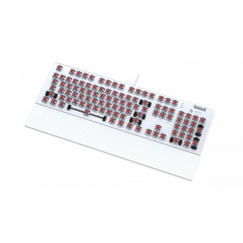 Klawiatura gamingowa - GK650K Omnis Kailh Red RGB Onyx White Pudding Edition
