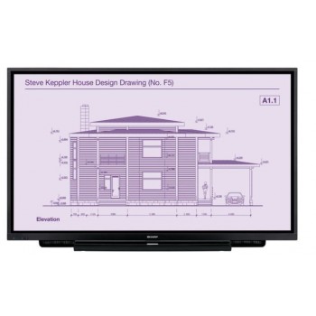 Monitor interaktywny PN65TH1 65 cali UHD 350cd/m2 16/7 In Glass Touch 20 touch points mini-OPS