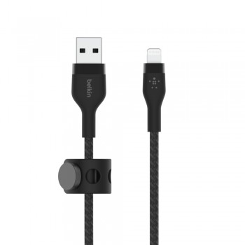 Kabel BoostCharge USB-A do Lightning silikonowy 2m, czarny