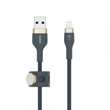 Kabel BoostCharge USB-A do Lightning silikonowy 3m, niebieski
