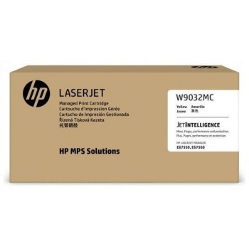 HP Yellow Managed LaserJet Toner Cartridge (W9032MC) - CONTRACT (28,000 pages)
