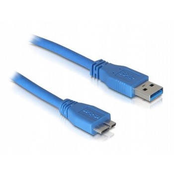 DELOCK 82531 Delock kabel USB 3.0-AM - Micro USB 3.0, 1m, blue