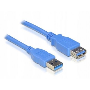 DELOCK 82540 Delock przedłużacz USB 3.0 AM-AF, 3m, niebieski