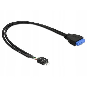 DELOCK 83095 Delock kabel USB 3.0 płyta główna (F) USB 2.0 płyta główna (M), 0.3m