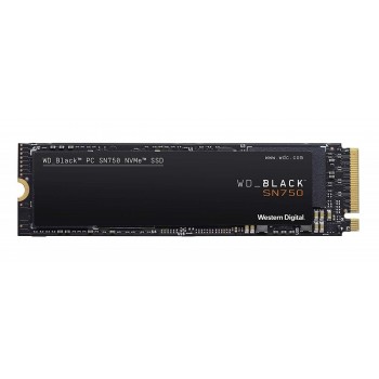 Black SSD 500GB SN750 NVMe WDS500G3X0C