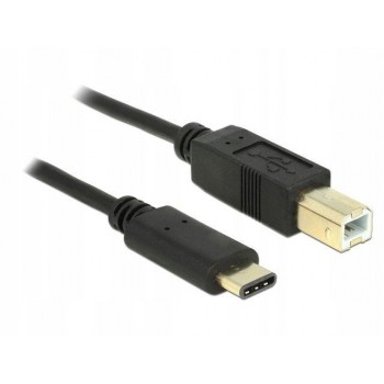 DELOCK 83601 Delock Kabel USB 2.0 Typ-BM USB Typ-C (M) 1m czarny