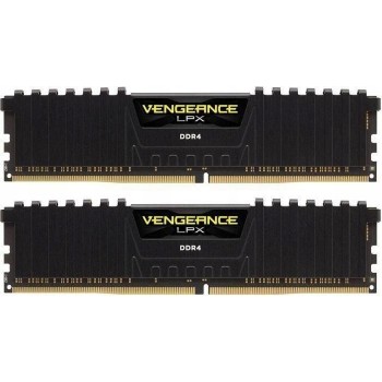 CORSAIR Vengeance LPX Pamięć DDR4 32GB 2x16GB 2666MHz CL16 1.2V Czarna