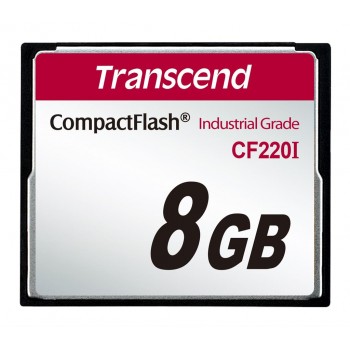 TRANSCEND TS8GCF220I Transcend karta pamięci CF220I CompactFlash przemysłowa 8GB
