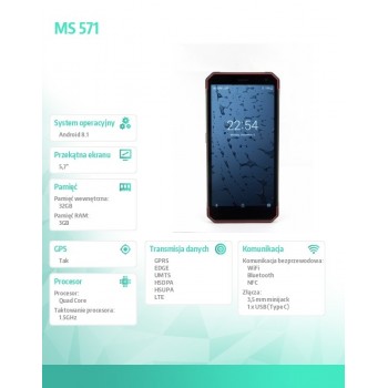 Smartfon MS 571 LTE