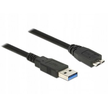 DELOCK 85073 Delock Kabel Micro USB 3.0 AM-BM, 1.5m, czarny