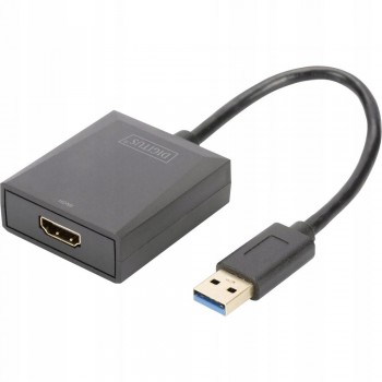 DIGITUS USB 3.0 to HDMI Adapter Input USB Output HDMI