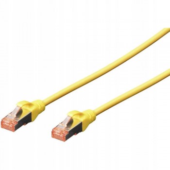 DIGITUS CAT 6 S-FTP patch cable Cu LSZH AWG 27/7 length 5 m color red