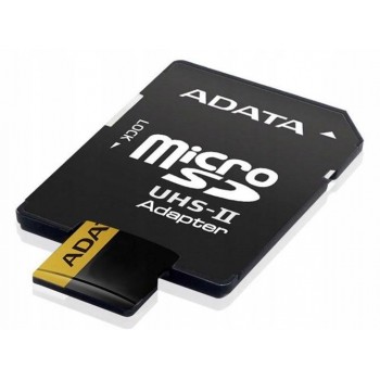 ADATA AUSDX128GUII3CL10-CA1 Adata microSDXC 128GB UHS-II U3 Class 10 read/write 275/155MBps