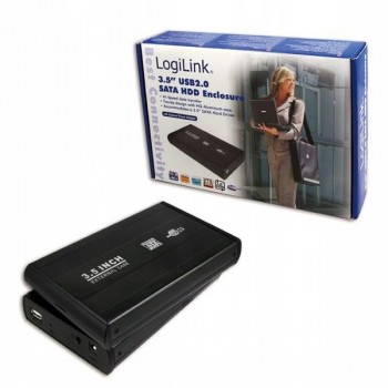 LOGILINK UA0082 LOGILINK Obudowa 3,5 S-ATA HDD USB 2.0 aluminiowa