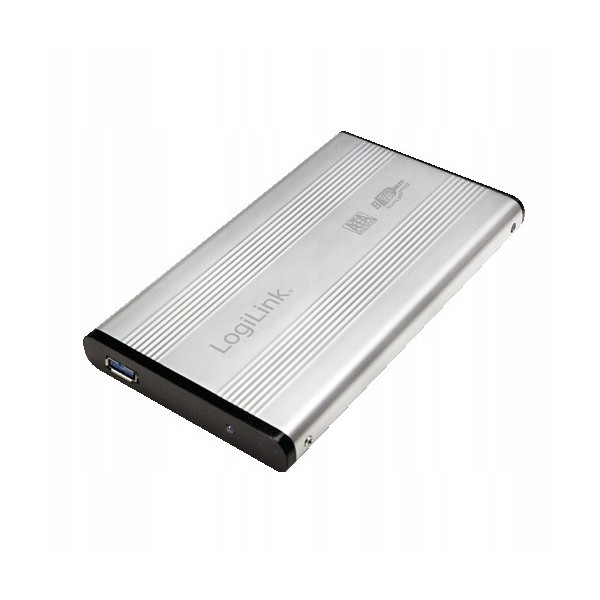 LOGILINK UA0106A LOGILINK - Obudowa do HDD 2.5 SATA USB 3.0 srebrna LOGILINK UA0106A LOGILINK - Obudowa do HDD 2.5 SATA USB 3.0 srebrna