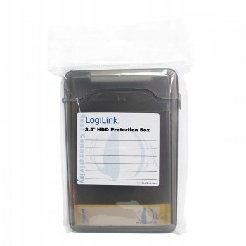 LOGILINK UA0133B LOGILINK Pudełko ochronne do HDD3.5 czarne