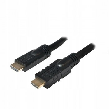 LOGILINK CHA0020 LOGILINK - Kabel Active HDMI High Speed czarny 20m