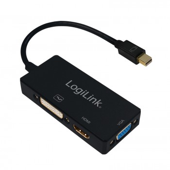 LOGILINK CV0110 LOGILINK - Konwerter 4K Mini DisplayPort na DVI/HDMI/VGA