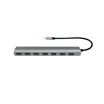 LOGILINK UA0310 LOGILINK- Hub USB-C 3.1, 7-portowy, aluminiowa obudowa