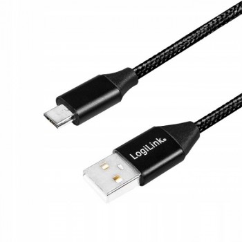 LOGILINK CU0144 LOGILINK - Kabel USB 2.0, USB-A męski do micro-USB męski 1 m