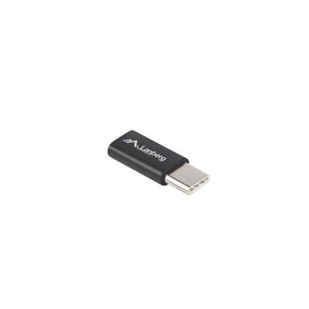 Adapter USB CM - micro USB BF 2.0 czarny