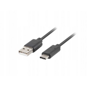 LANBERG CA-USBO-20CU-0005-BK Lanberg kabel USB-C(M) - A(M) 2.0 QC 3.0 0.5m Czarny