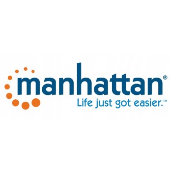 MANHATTAN 302814 Manhattan Przedłużacz kabel zasilający IEC320 C19 na C20 16A 2m czarny