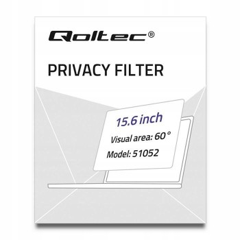 QOLTEC 51052 Qoltec Filtr prywatyzujący RODO 15.6 16:9